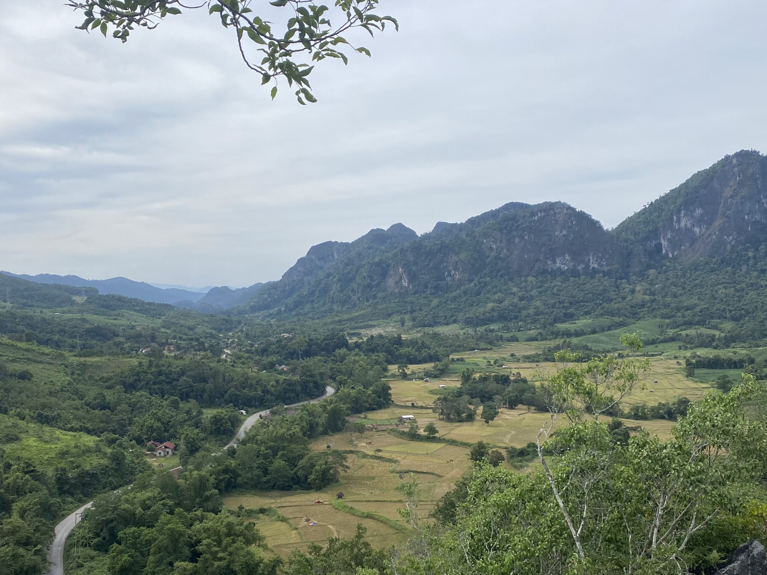 Viewpoint at the top of Dragon Cave, Thakhek Loop