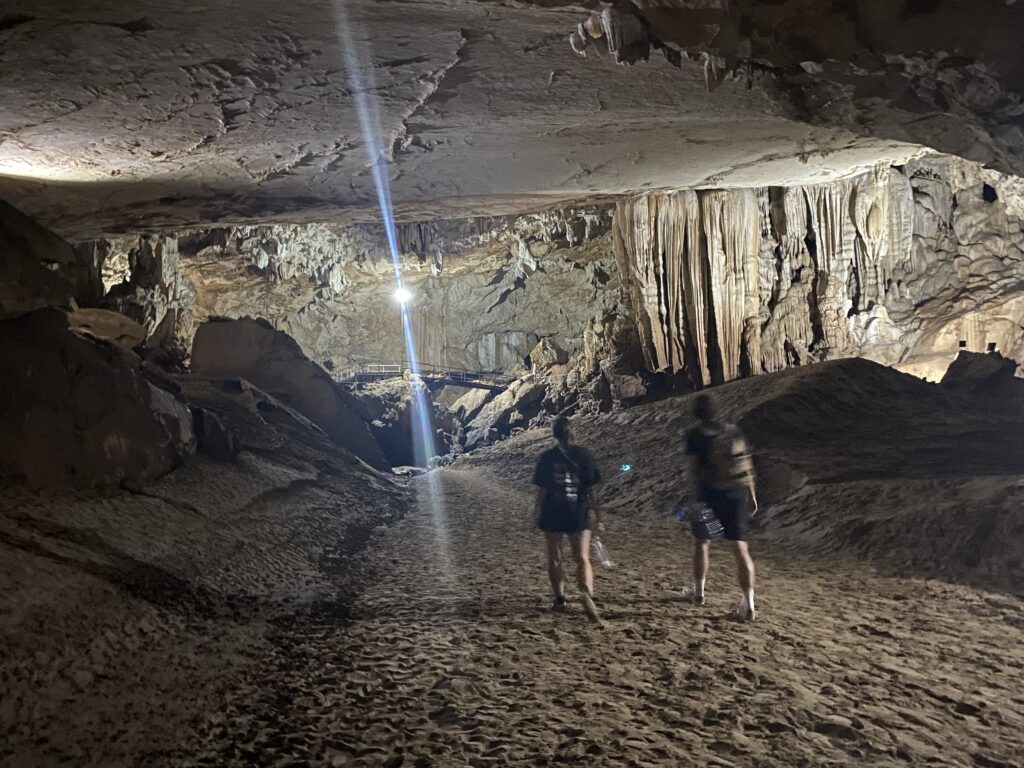 Exploring Dragon Cave on the Thakhek Loop